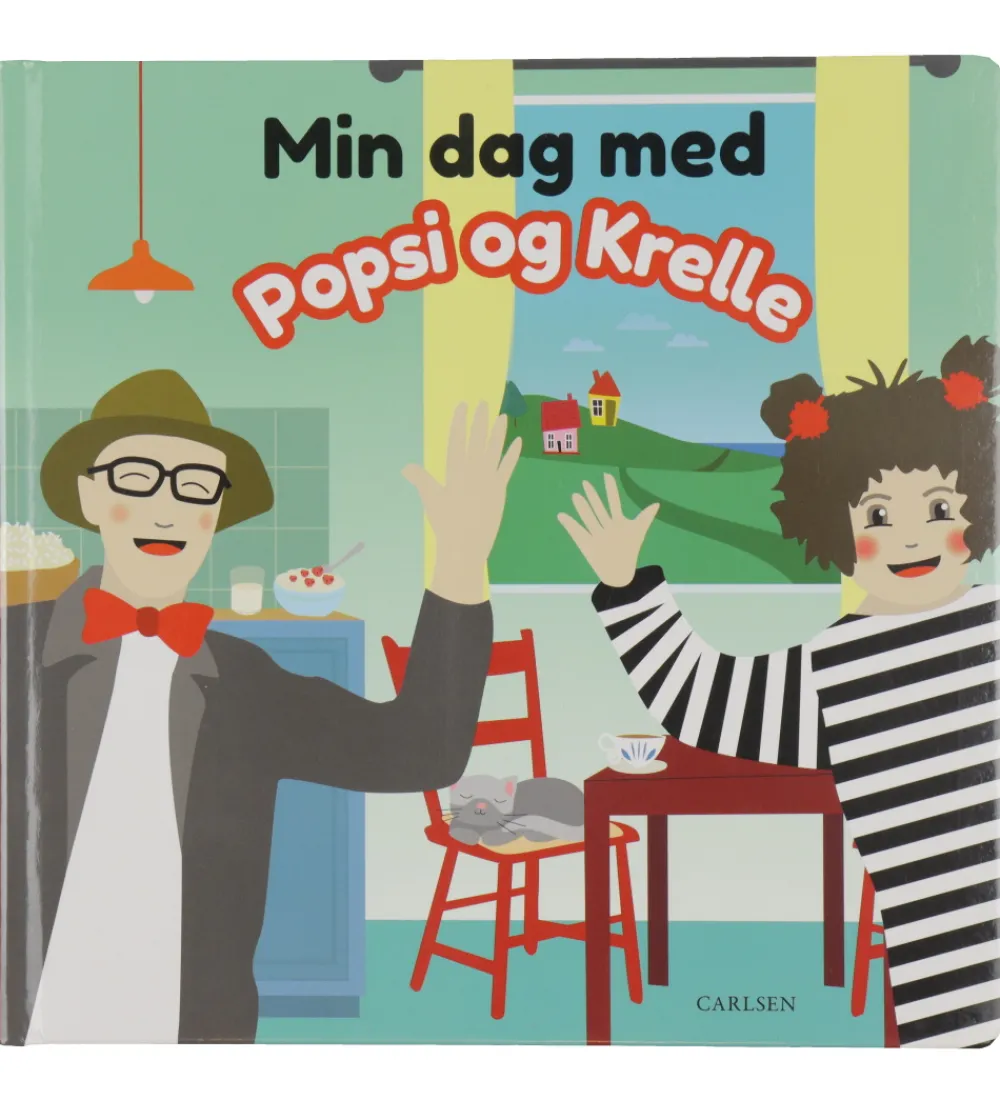 Forlaget Carlsen Bøger>Bog - Min Dag Med Popsi og Krelle - Dansk
