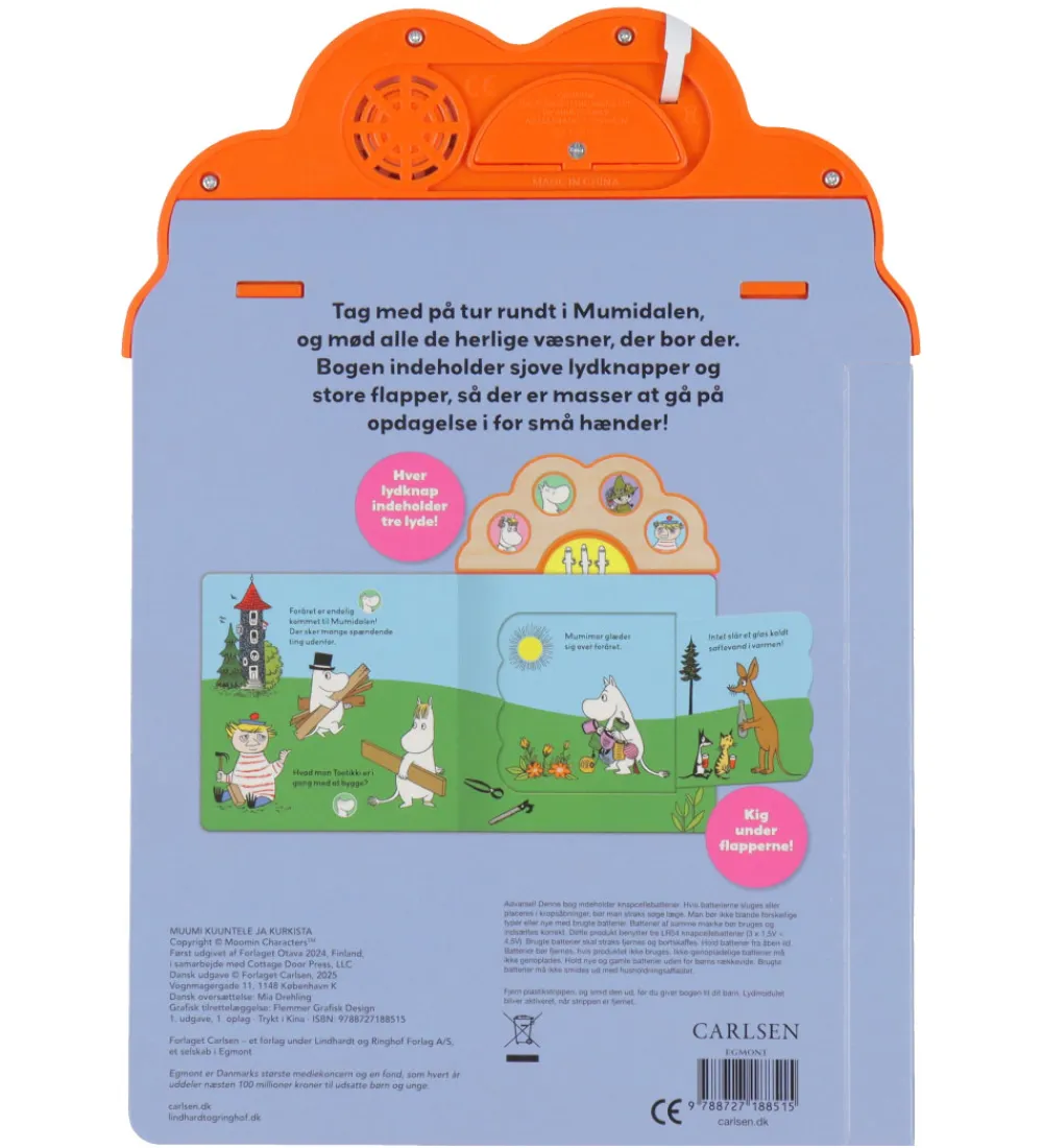 Forlaget Carlsen Bøger>Bog - Mumitroldens Bog Med Lyd - Dansk