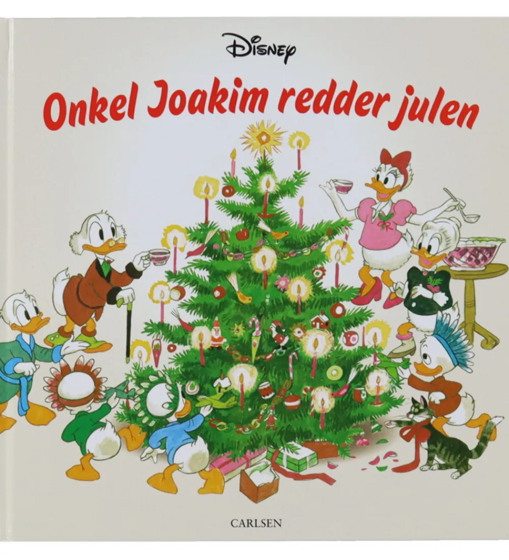 Forlaget Carlsen Bøger>Bog - Onkel Joakim Redder Julen - DA