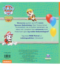 Forlaget Carlsen Bøger>Bog - Paw Patrol - Vovserne Redder Dinofødselsd