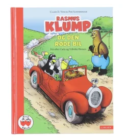 Forlaget Carlsen Bøger>Bog - Rasmus Klump Og Den Røde Bil - Dansk