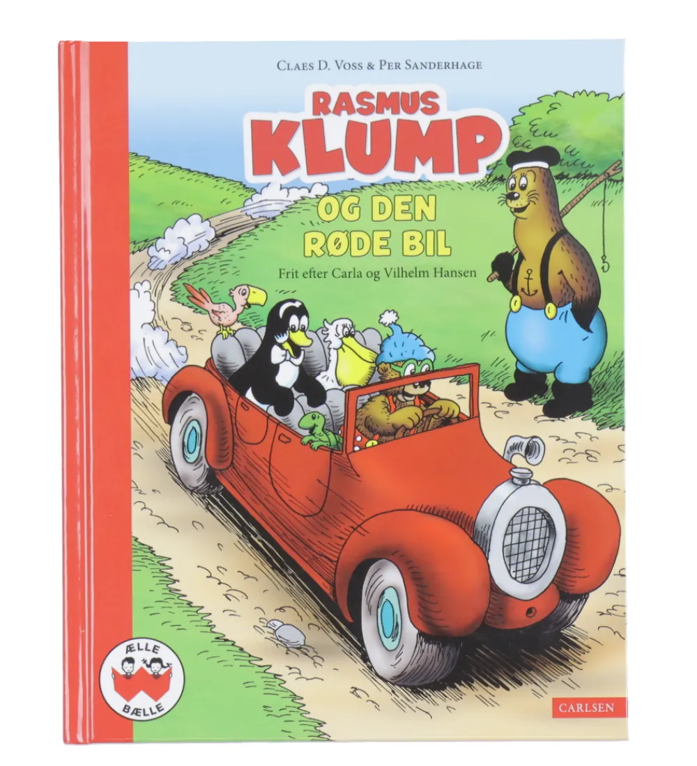 Forlaget Carlsen Bøger>Bog - Rasmus Klump Og Den Røde Bil - Dansk
