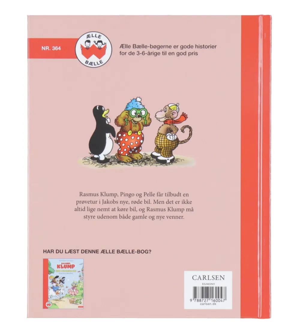 Forlaget Carlsen Bøger>Bog - Rasmus Klump Og Den Røde Bil - Dansk