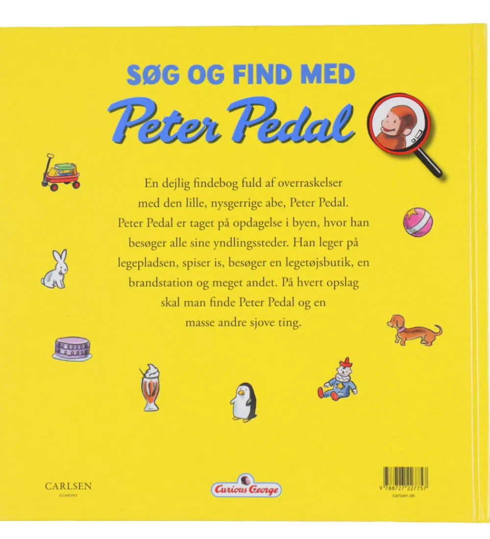 Forlaget Carlsen Bøger>Bog - Søg og find med Peter Pedal - Dansk