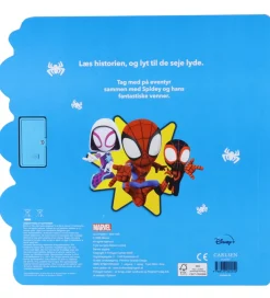 Forlaget Carlsen Bøger>Bog - Spidey og hans fantastiske venner m. Lyd