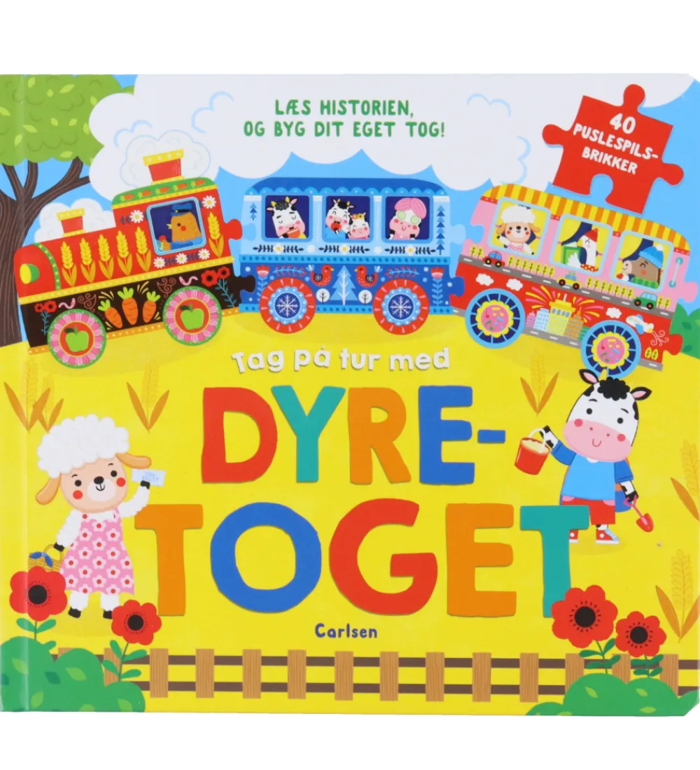 Forlaget Carlsen Bøger>Bog - Tag på tur med dyretoget