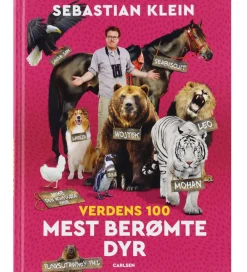 Forlaget Carlsen Bøger>Bog - Verdens 100 Mest Berømte Dyr - DA