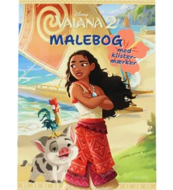 Forlaget Carlsen Malebog|Kreativ Leg>Malebog - Vaiana 2