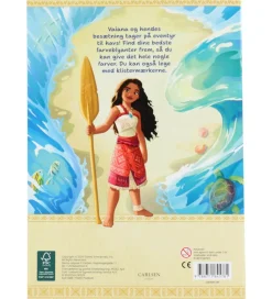 Forlaget Carlsen Malebog|Kreativ Leg>Malebog - Vaiana 2