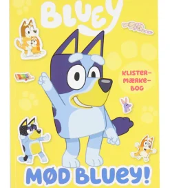 Forlaget Gyldendal Kreativ Leg|Bøger>Klistermærkebog - Bluey - Mød Bluey