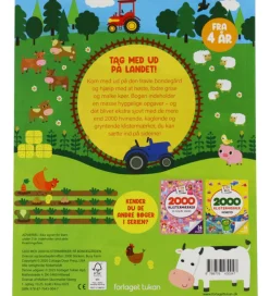 Forlaget Tukan Kreativ Leg|Bøger>Aktivitetsbog - På Bondegården - DA