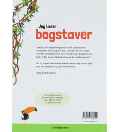 Forlaget Tukan Kreativ Leg|Bøger>Aktivitetsbog - Jeg Lærer Bogstaver - Dansk