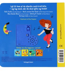 Forlaget Tukan Bøger>Bog m. Lyd - Min Lille Musikbog - Rock'N'Roll Bab