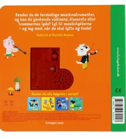 Forlaget Tukan Bøger>Bog m. Lyd - Min Lille Musikbog - Musikinstrument
