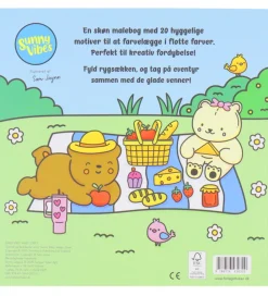 Forlaget Tukan Kreativ Leg|Malebog>Malebog - Cozy Time - Sunny Vibes: Happy Street