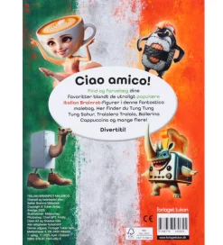 Forlaget Tukan Malebog|Kreativ Leg>Malebog - Italian Brainrot