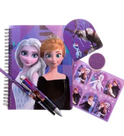 Frost Bøger>Notesbog m. Indhold - Lilla