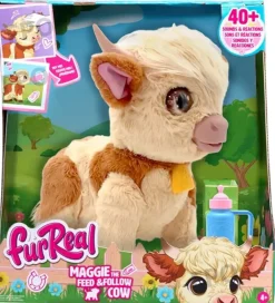 FurReal Bamser>Interaktiv Bamse - Maggie The Feed & Follow Cow