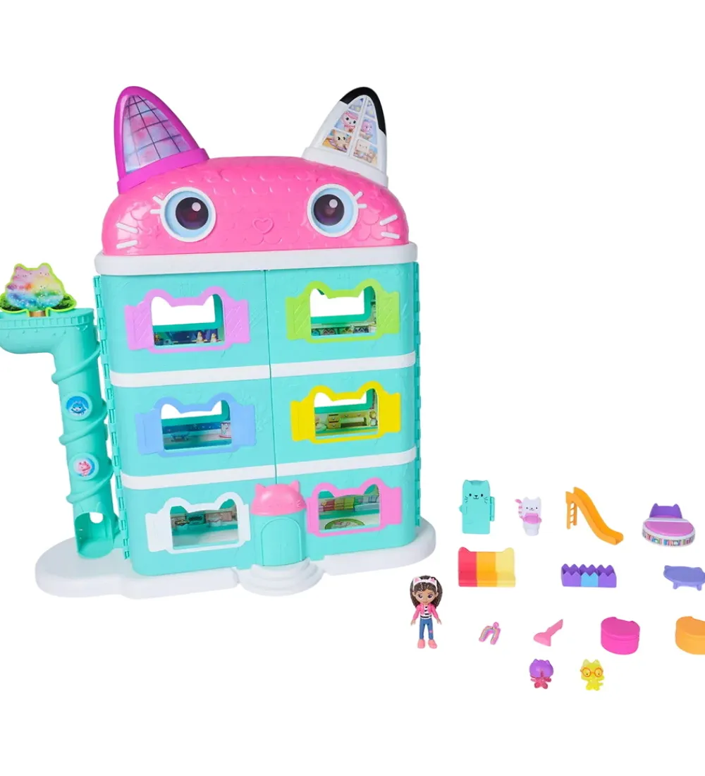 Gabby's Dollhouse Dukker Og Tilbehør>Dukkehus - Gabby's Meow-mazing Dollhouse