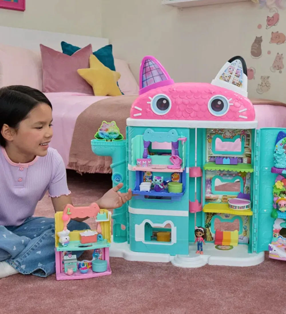 Gabby's Dollhouse Dukker Og Tilbehør>Dukkehus - Gabby's Meow-mazing Dollhouse