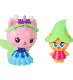 Gabby's Dollhouse Figurer>Figurer - Queen Kitty Fairy & Kitty Gnome