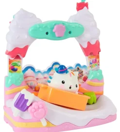 Gabby's Dollhouse Figurer>Legetøj - Cakey Cat's Sweet Treat Balcony