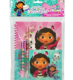Gabby's Dollhouse Kreasæt>Skrivesæt m. Multifarvet Kuglepen