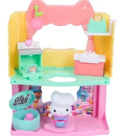 Gabby's Dollhouse Figurer>Sæt - 10 Dele - Cakey's Sprinkle Kitchen