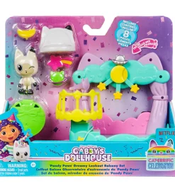 Gabby's Dollhouse Dukker Og Tilbehør>Sæt - 8 Dele - Balcony Set - Pandy