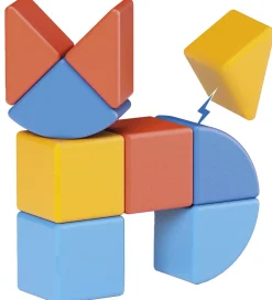 Geomag Byg Og Klodser|Magnetlegetøj>Magnetsæt - Magicube Shapes Animal Recycled - 9 Dele