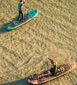 GoRunner Vandleg|Strandlegetøj>Supboard - 320x84 cm - Flower - Blå