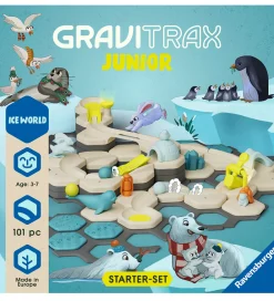 GraviTrax Kuglebaner|Konstruktionslegetøj>Junior Startersæt - 101 Dele - Ice World