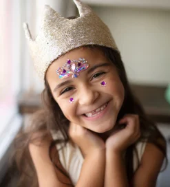 Great Pretenders Udklædningstøj|Halloween>Ansigtssmykker - Crystal Hearts