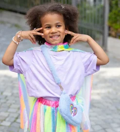 Great Pretenders Halloween>Skuldertaske - Rainbow Cuddle - Periwinkle