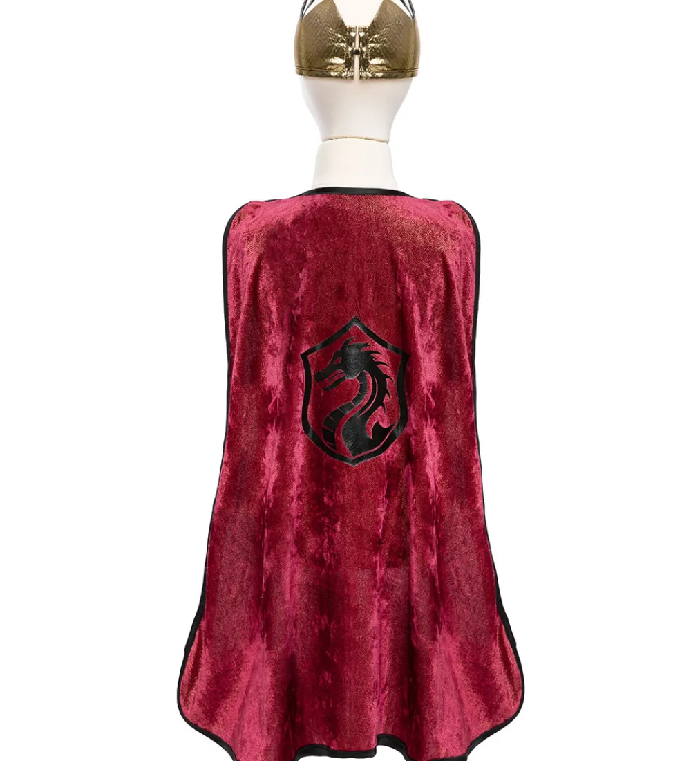 Great Pretenders Rolleleg>Udklædning - Ridder Kappe m. Skjold/Krone