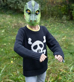 Great Pretenders Rolleleg>Udklædning - T-Rex Dino Maske - Grøn