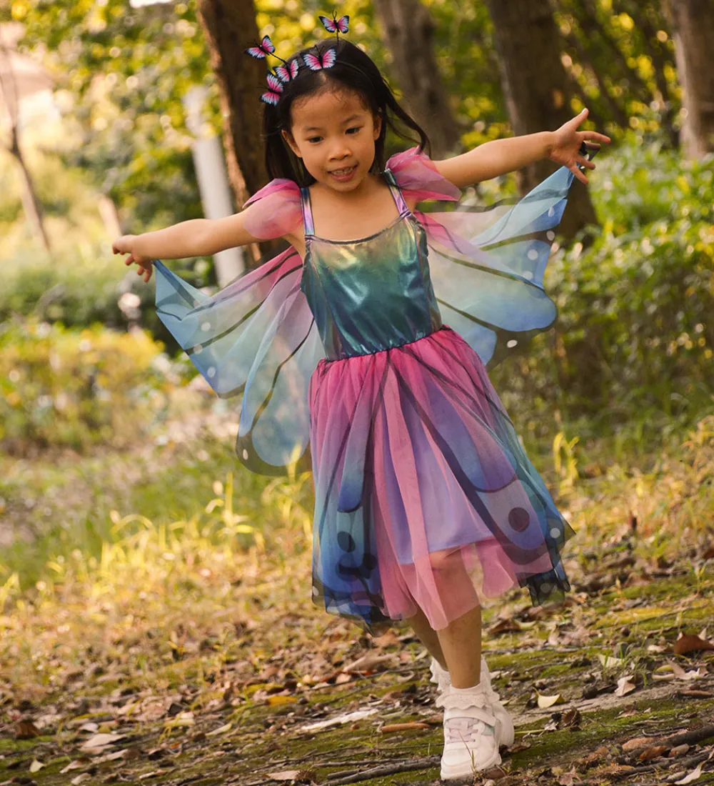 Great Pretenders Rolleleg>Udklædning - Sommerfuglekjole - Blue/Purple