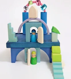 Grimms Byg Og Klodser|Trælegetøj>Trælegetøj - Building World - Polar Light