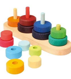 Grimms Trælegetøj>Trælegetøj - Fabuto - 15 Dele - Multifarvet