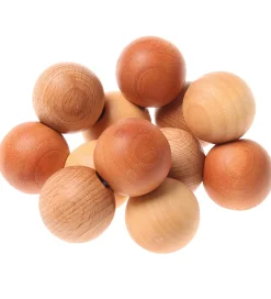 Grimms Gribelegetøj>Trælegetøj - Kuglerangle - Natur