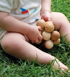 Grimms Gribelegetøj>Trælegetøj - Kuglerangle - Natur