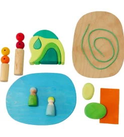 Grimms Trælegetøj>Trælegetøj - Small World Play In The Woods
