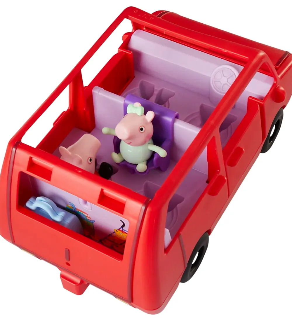 Gurli Gris Figurer|Biler, Tog Og Køretøjer>Legetøj - 5 Dele - Peppa's Big Family Car