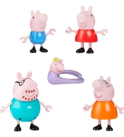 Gurli Gris Figurer>Legetøjsfigurer - 4 stk. - Peppa's Family Of Five