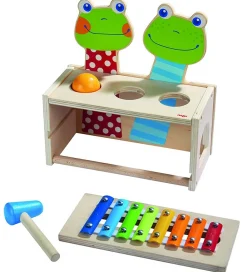 HABA Musikinstrumenter>Hammerspil/Xylofon - Frøer - Natur/Multifarvet