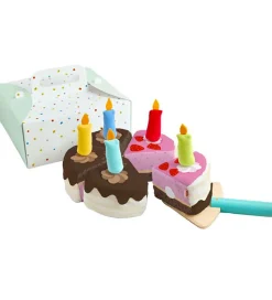 HABA Rolleleg|Legemad>Legemad - Fødselsdagslagkage - 12 Dele