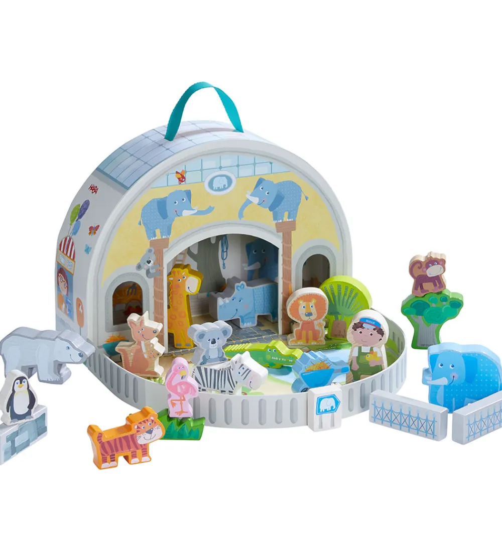 HABA Babylegetøj>Play World Legetøj - 23 Dele - Zoo