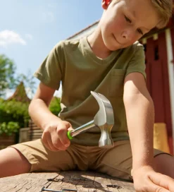 Terra Kids Legeværktøj>Haba Hammer - Grøn