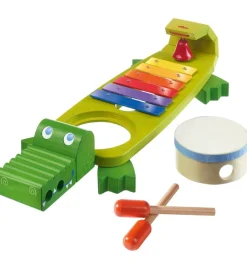 HABA Musikinstrumenter>Xylofon - Krokodille - Grøn