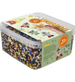 Hama Perler>Bio Midi - 15.000 stk. + 1 Stjerne - Multifarvet